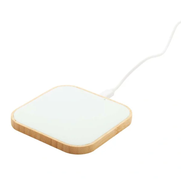 SSM Chargeur sans fil en bambou CHSF03