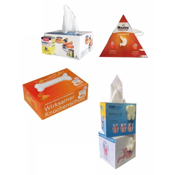 Distributeur mouchoir de bureau DIM31