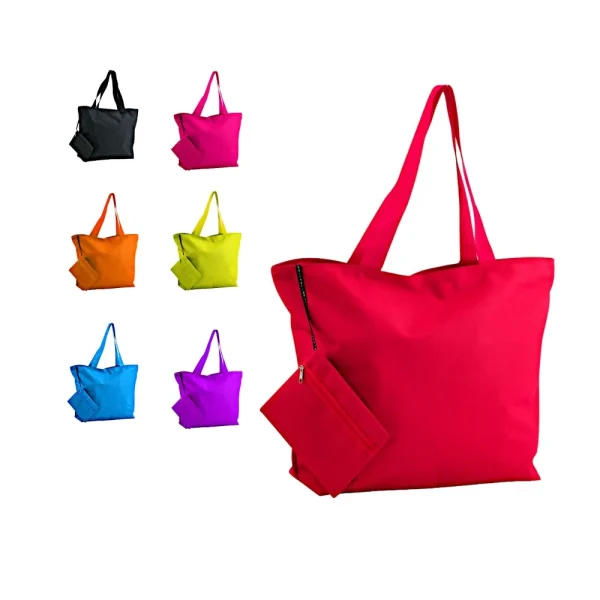 Sac de plage publicitaire avec mini trousse MAR07