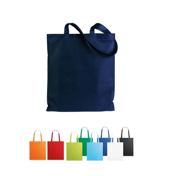 Sac de shopping publicitaire en Tissus non tissé TNT sans soufflet MAR08